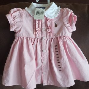 Pink Ralph Lauren Baby girl dress